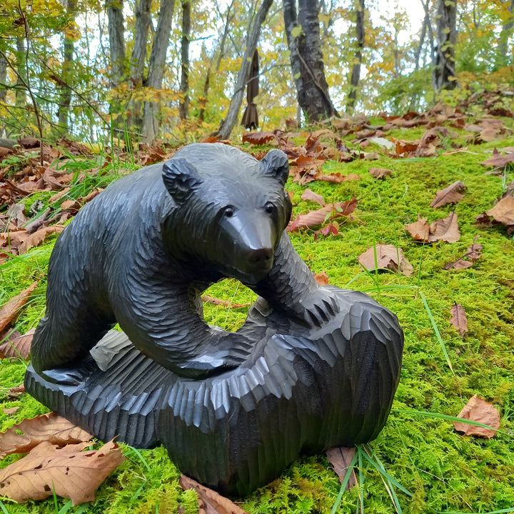 【募集中！】ウチの木彫熊（くま）
